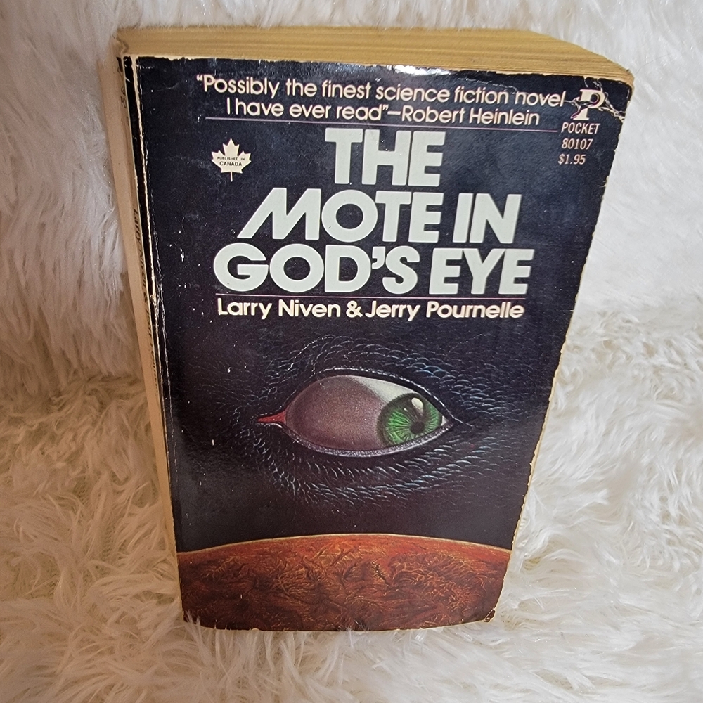 1977 The Mote In God's Eye Sci-Fi PB Book Larry Niven Jerry Pournelle